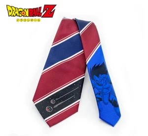 Dragon Ball Z Vegita Neck Tie Dark Red Stripe Bandai Japan New f/s - Picture 1 of 4