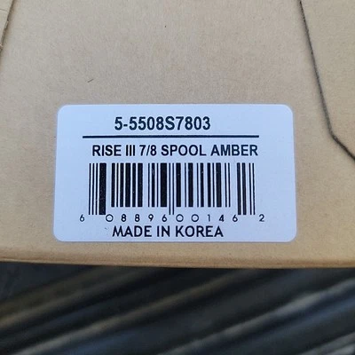 NUEVO CARRETE DE ELEVACIÓN REDINGTON 7/8 COLOR ÁMBAR. Este es el carrete solamente. Foto 1 de 3