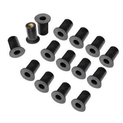 15 Pieces M5 Rubber Well Nuts Blind Fastener Fishing Kayak Accessories - Image 1 of 4