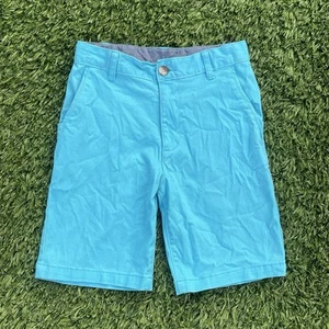 Wonder Nation Boys' Chino Shorts Bright Blue Size 12 Cotton Blend - Picture 1 of 4