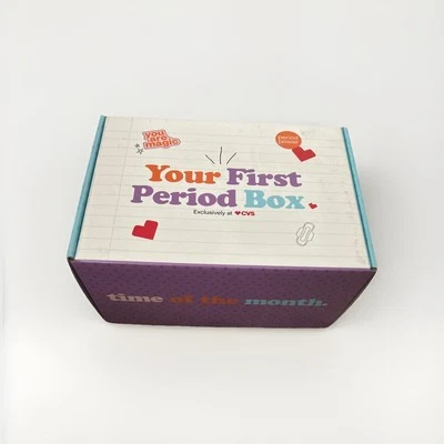 Kit Primer Período para Niñas, Kit de Menstruación para Adolescentes Adolescentes - Caja de Regalo Foto 1 de 3