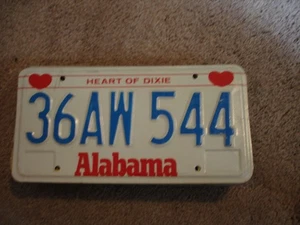 ALABAMA HEART OF DIXIE LICENSE PLATE BUY ALL STATES HERE FREE SHIPPING - Picture 1 of 1