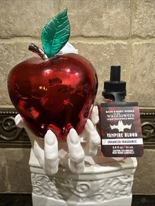 BATH & BODY WORKS WALLFLOWER EVIL RED POISON APPLE PLUG-IN &VAMPIRE BLOOD REFILL - Picture 1 of 8
