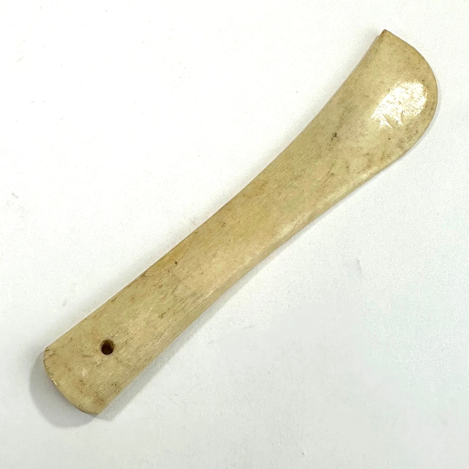 Antigua herramienta japonesa de tela Hera desplazamiento pliegue marca costura 4,5? Foto 1 de 4