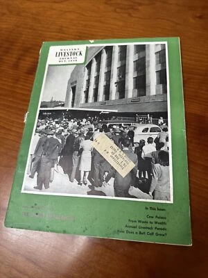 Western Livestock Journal October 1948 Vintage Original Cowboy Literature - Image 1 of 4