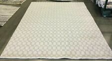 SILVER / IVORY 8' X 10' Pulled Threads Rug Reduced Price 1172640536 KLC222D-8