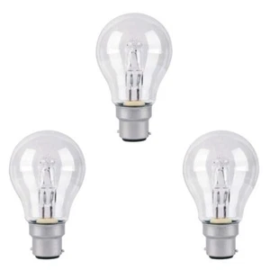 3 x Low Energy Halogen Bulb 240V 42W B22D - Picture 1 of 1