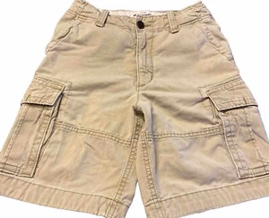 Vintage Abercrombie And Fitch Tan Cargo Shorts Youth Size 14 - Picture 1 of 12