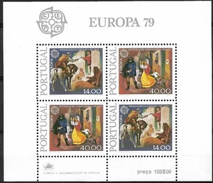 Portugal 1979 Yvert S/S 27 Europe CEPT MNH VF - Picture 1 of 1
