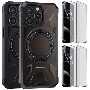 Funda protectora resistente con soporte de vidrio templado para iPhone 13/Pro/Pro Max - Imagen 1 de 25