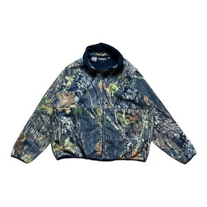Rivers West Waterproof Fleece Camo Full Zip Jacket Size XXL H2P Outdoors Hunting - Picture 1 of 8