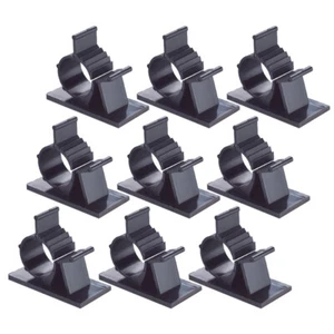 100 Pcs Clip Di Filo Blocco Fissaggio Cablaggio Organizzatore Cavi Fermacavi - Afbeelding 1 van 12