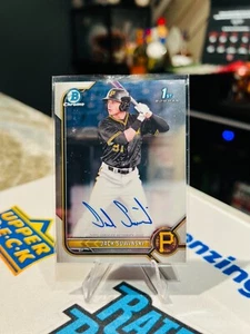 2022 Bowman - Chrome Prospect Autographs #CPA-JS Jack Suwinski AUTO FIRST RC - Picture 1 of 2