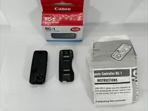 Canon Remote Control RC-1 (10/S,Elan/II/IIE,7/E,IX,Rebel TI/Digital) (BG) Remote - Picture 1 of 12