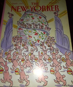 New Yorker Magazine April 1 1991 Complete Excellent No Label - Picture 1 of 12