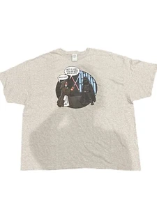 DELTA PRO WEIGHT - Men's Star Wars T-Shirt Light Grey 4xl Oversized Tshirt NWOT - Picture 1 of 9