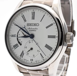 [N MINT] SEIKO PRESAGE SARW011 6R27-00F0 White 40mm Men's Automatic Watch JAPAN - Picture 1 of 14