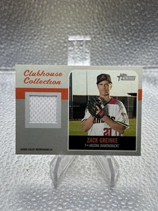 2019 Heritage Zack Greinke Clubhouse Collection Trikot Diamondbacks - Bild 1 von 2