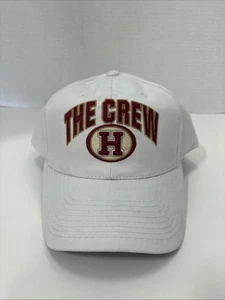 HARVARD CRIMSON THE CREW NCAA VINTAGE WHITE SNAPBACK RETRO CAP HAT  TOTW - Picture 1 of 11