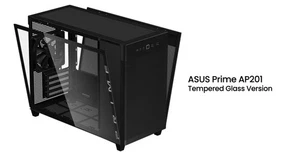 ASUS Prime AP201 Czarne etui do gier MicroATX ze szkłem hartowanym - Zdjęcie 1 z 4