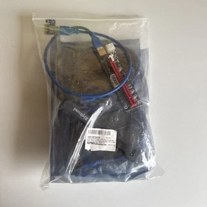 6x PCI-e Riser Card PCI Express 1X à 16X Adaptateur USB3.0 Data Cable pour Mining FR - Photo 1/2