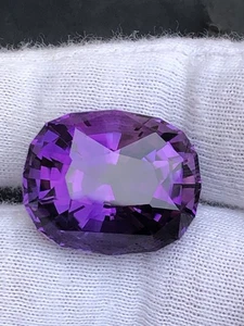 40.10 Carat Gorgeous Fancy Cushion Cut Brazilian Amethyst for jewellery - Picture 1 of 10