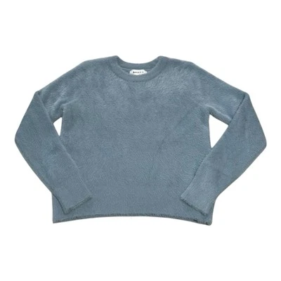 Suéter Pullover Bailey/44 Manga Larga Para Mujer’s M Azul Difuso Cuello Redondo Foto 1 de 4