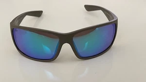 Costa Del Mar Reefton Pro Matte Tan Frame /Green Mirror Lens 580P Sunglasses - - - Picture 1 of 9