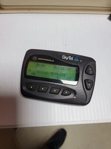 Vintage Motorola Skytel Pager with Clip On Case - Afbeelding 1 van 6