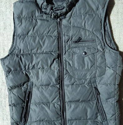 Vintage BLACK Label Ralph Lauren - Puffer Vest Duck Down Men Medium - Zippers - Image 1 of 4