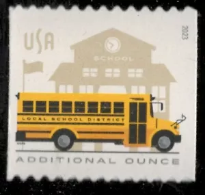 US. 5741 (Additional Ounce Rate) School Bus. Coil Single. MNH. 2023 - Picture 1 of 1