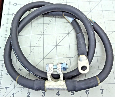 46” 0 AWG Gage Multi-Battery Negative Starter Cable JLG Skytrak Lull [B6S2] - Image 1 of 4