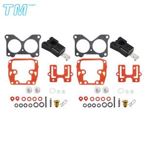 2x Kit de reconstrucción de carburador 439076 para Johnson Evinrude V4 85 90 100 115 125 140 HP - Imagen 1 de 8