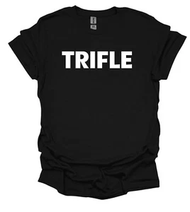 Trifle T-Shirt Retro Dessert Lover Mens Food Slogan Statement Gift Jelly Custard - Picture 1 of 2