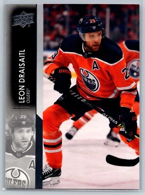 2021-22 Upper Deck Series 2 Leon Draisaitl Edmonton Oilers #321 - Image 1 of 2