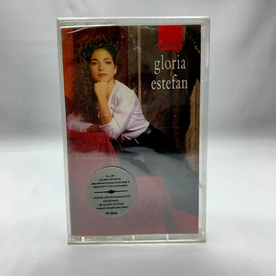 Gloria Estefan Cassette Exitos 1990 CBS with Hype Sticker Stefan Salsa Pop New - Image 1 of 3