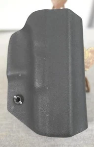 Fondina pistola cintura caccia tattica nera Kydex RH cintura esterna OWB - Foto 1 di 9