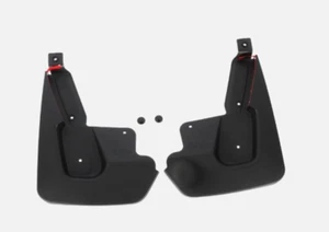 Genuine GM 15-2020 Cadillac Yukon Front Splash Guards Mud Flaps Black 23228521 - Picture 1 of 2