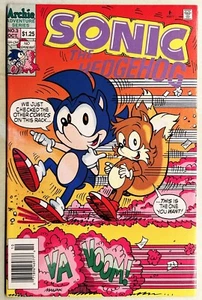 SONIC The HEDGEHOG Comic Book #3 October 1993 First Edition Bagged & Boarded FN+ - Picture 1 of 5