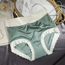 1/6 Pack Sexy Womens Seamless Satin Panties Briefs Underwear French Lingeries U