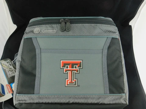 Texas Tech Red Raiders Coleman Soft Cooler Bag 16 Can NCAA Lunch Bag Cover