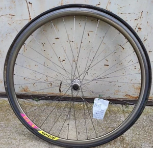 FRONT CLINCHER WHEEL RIGIDA DP18 BIANCHI HOLES 36 SHIMANO RSX HB A 410 HUB RUOTA - Picture 1 of 23