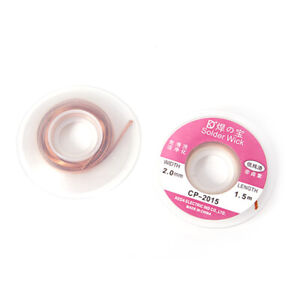 Desoldering Braid Tape Copper Solder Wire Soldering Wick Tin Solder Removal 1 BL