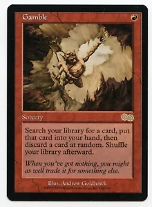 MtG - Magic the Gathering - GAMBLE - Urza's Saga #188 - Unbespielt NEUWERTIG! - Bild 1 von 2