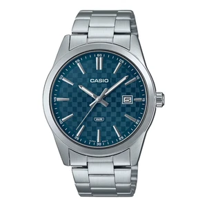 Casio MTPVD03D-2A, 41MM Case, Stainless Steel Bracelet Band, Blue Dial, Date - Picture 1 of 2
