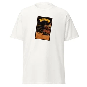 Mark Twain Huckleberry Finn Book Cover Shirt, Classic Literature Tee, Vintage - Picture 1 of 7