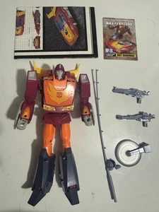 Takara Tomy Transformers Masterpiece MP-28 Hot Rodimus COMPLETE - Picture 1 of 3