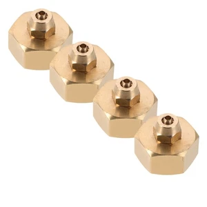 4 juegos de adaptadores de manguera de agua de jardín 3/4 GHT hembra a conector de 1/4 pulgada para jardín - Imagen 1 de 20