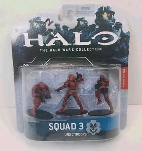 McFarlane Toys The Halo Wars Collection Squad 3 UNSC TROOPS Figurenset Neu - Bild 1 von 8