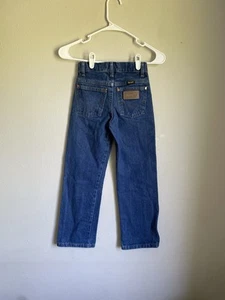 Vintage Wrangler 13MWZBP Cowboy Cut Jeans Western Rodeo Boys Size 8 Slim - Picture 1 of 5